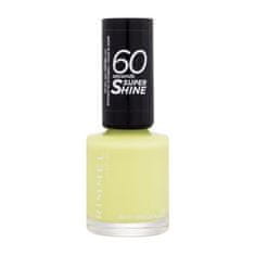 Rimmel 60 Seconds Super Shine hitro sušeči lak za nohte 8 ml Odtenek 155 beach breeze please