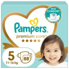 Pampers Premium Care plenice za enkratno uporabo 5 (11-16 kg) 88 kosov - MEGA PAKET