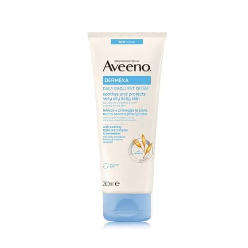 Aveeno Dermexa Daily Emollient Cream pomirjajoča in zaščitna krema za suho in srbečo kožo unisex