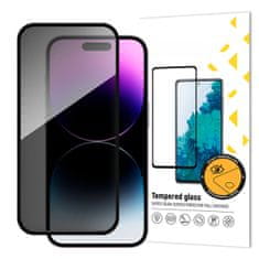 MG Privacy Glass zaščitno steklo za iPhone 16 Pro, črna