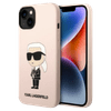 Karl Lagerfeld Ovitek Karl Lagerfeld "Karl - pink" za iPhone 14 (KLHCP14SSNIKBCP)