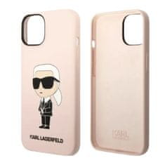 Karl Lagerfeld Ovitek Karl Lagerfeld "Karl - pink" za iPhone 14 (KLHCP14SSNIKBCP)