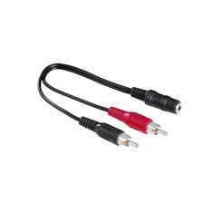 Miramarket Audio konektor v 2 RCA kabel Hama 00116011