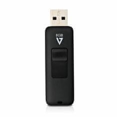 Miramarket USB Ključek V7 Flash Drive USB 2.0 Črna 8 GB