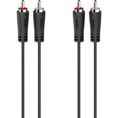 Miramarket Kabel 2 x RCA Hama 00205258 3 m Črna