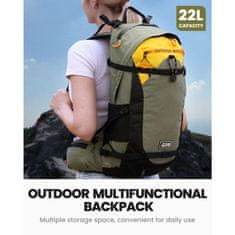 Outdoor master 22L Športni nahrbtnik, zelen