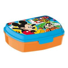 Miramarket Plastična posoda za sendvič Mickey Mouse Happy smiles Plastika Rdeča Modra (17 x 5.6 x 13.3 cm)