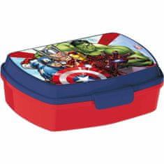 Miramarket Plastična posoda za sendvič The Avengers Infinity Modra Plastika Rdeča (17 x 5.6 x 13.3 cm)