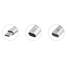 MaxTrack Delilnik USB-C (m) na 2x USB-C (ž) MA 11L