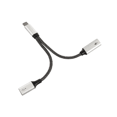 MaxTrack Delilnik USB-C (m) na 2x USB-C (ž) MA 11L