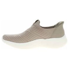 Skechers Čevlji bež 38.5 EU Slip-ins: Bobs Infinity Daily Vision Taupe