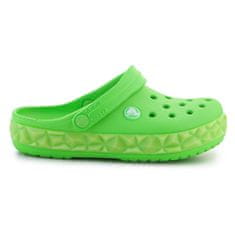 Crocs Cokle zelena 34 EU Band Geometric Glow