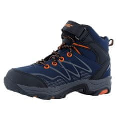 Hi-Tec Čevlji treking čevlji mornarsko modra 35 EU Blackout Mid Wp