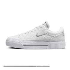 Nike Čevlji bela 37.5 EU Court Legacy Lift W