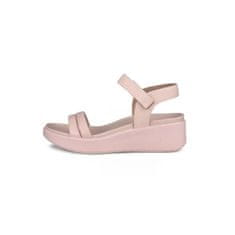 Ecco Sandali elegantni čevlji roza 39 EU Flowt Lx Wedge