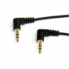 Miramarket Audio Jack Kabel (3,5 mm) Startech MU3MMS2RA 0,9 m Črna