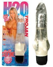 Seven Creations H2O Trojanski vibrator za penis 20,5 cm