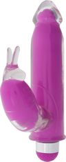 Toyjoy ToyJoy Vibrator s stimulatorjem klitorisa