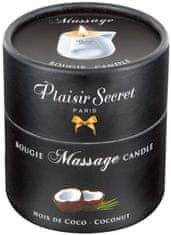 Plaisir Secret Bougie masažna sveča kokos 80 ml