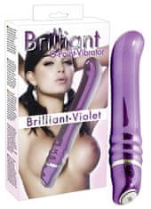 You2Toys Briljantni vibrator G-točke vijolične kovinske barve