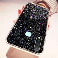 Miramarket WYP Case XIAOMI REDMI 10 / Redmi Note 11 Glue Glitter Sequins Glitter Case (črno)