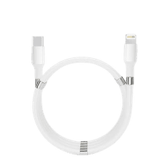 Miramarket Kabel za hitro polnjenje USB-C z Lightning 20W, 1 m (bel)