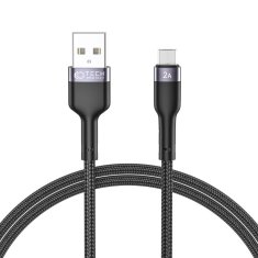 Miramarket TECH-PROTECT ULTRABOOST "2" MICRO-USB KABEL 2.4A 100CM ČRN