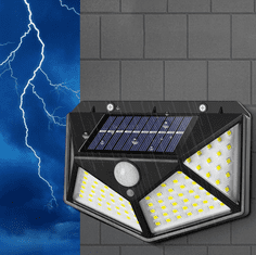 Miramarket 100 VODILNIH SOLARNIH SVETILK S SENZORJEM GIBANJA IN SOMRAKA