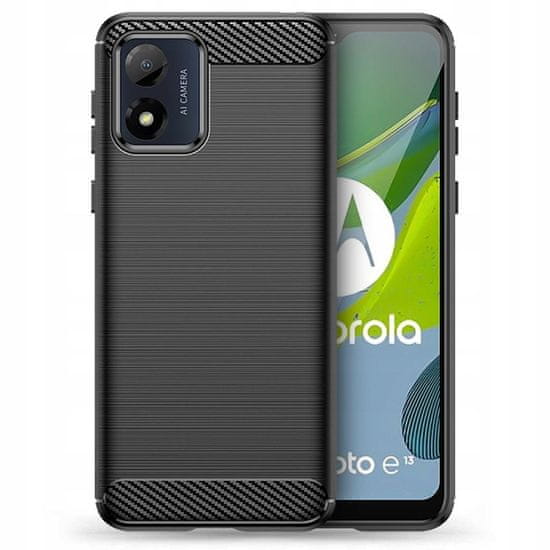 Miramarket TECH-PROTECT TPUCARBON MOTOROLA MOTO E13 ČRNA