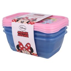 Miramarket Minnie Mouse - Komplet posod za hrano 540 ml (3 kosi)