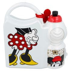 Miramarket Minnie Mouse - Komplet škatle za kosilo in steklenice 400 ml