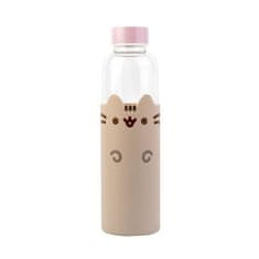 Miramarket Pusheen - Steklena steklenička za vodo 500 ml