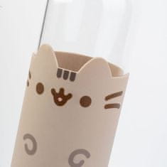 Miramarket Pusheen - Steklena steklenička za vodo 500 ml