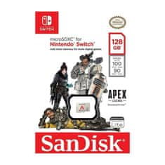 Miramarket SanDisk Nintendo Switch microSDXC - 128 GB V30 UHS-I U3 100/90 MB/s pomnilniška kartica