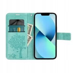 Miramarket WYP ETUI CABRERA PORTFEL KNJIGOVNA IZDELAVA za SAMSUNG GALAXY A53 5G (drevesno zelena)