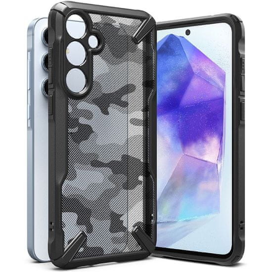 Miramarket RINGKE FUSION X GALAXY A55 5G CAMO BLACK