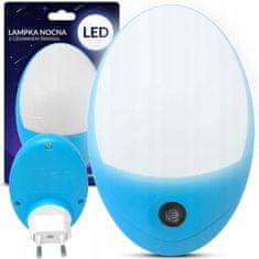 Miramarket LED kontaktna luč + TWILIGHT SENSOR (modra)