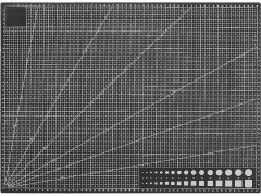 Miramarket SAMOREŠEVALNA PODLOGA ZA REZANJE A2 MODELIRANJE DVOSTRANSKO (ČRNA)