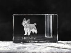 Artdog Cairn Terrier - Pen stand, crystal organiser with dog photo, unique desk decoration by Art-Dog brand