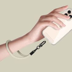 Tech-protect Wrist Strap vrvica za mobitelni telefon, rjav/črna