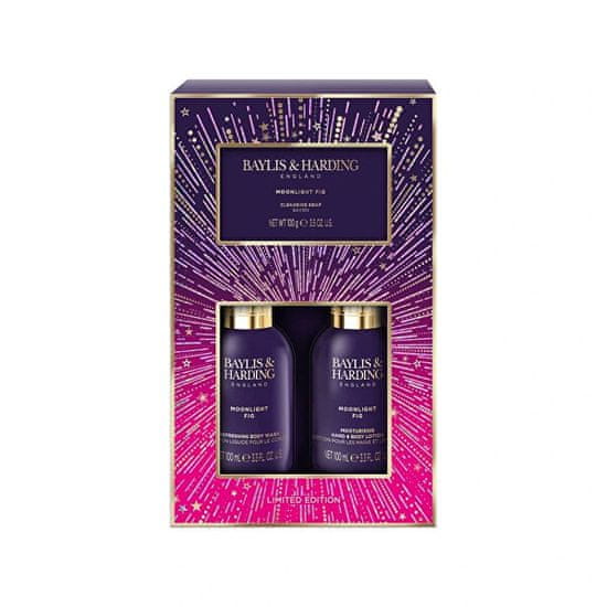 Baylis & Harding Darilni set s trdim milom Fig & Granatno jabolko 3 kosi