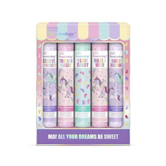 Baylis & Harding Darilni set kopalnih soli Unicorn 5 kos