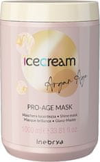 Inebrya Ice Cream Argan Age maska za sijoč sijaj las (Pro-Age Mask) 1000 ml