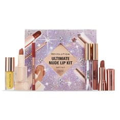 Makeup Revolution Darilni komplet Ultimate Nude Lip Kit