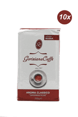 GORIZIANA Mleta kava, Aroma Classico Selezione Rossa, paket 10x 250 g