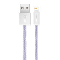 BASEUS Kabel USB za serijo Lightning Baseus Dynamic 2, 2,4 A, 1 m (vijolične barve)