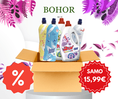 BOHOR MEHČALCI IN DETERGENTI 850ML + 1000ML