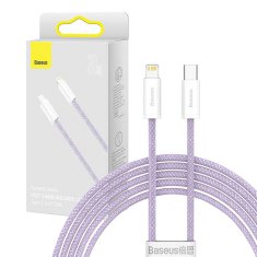 BASEUS Kabel USB-C za Lightning Baseus Dynamic Series, 20 W, 2 m (vijolična)