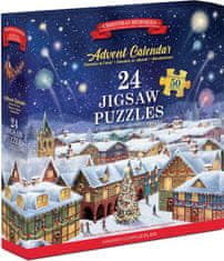 EuroGraphics Puzzle Adventni koledar: Božični spomini 24x50 kosov