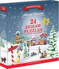 EuroGraphics Puzzle adventni koledar: Božični sejem 24x50 kosov